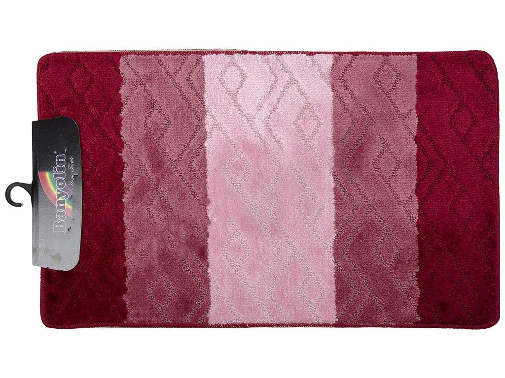 Комплект ковриков в ванную Banyolin SILVER Красный (MUP-32023-RED)