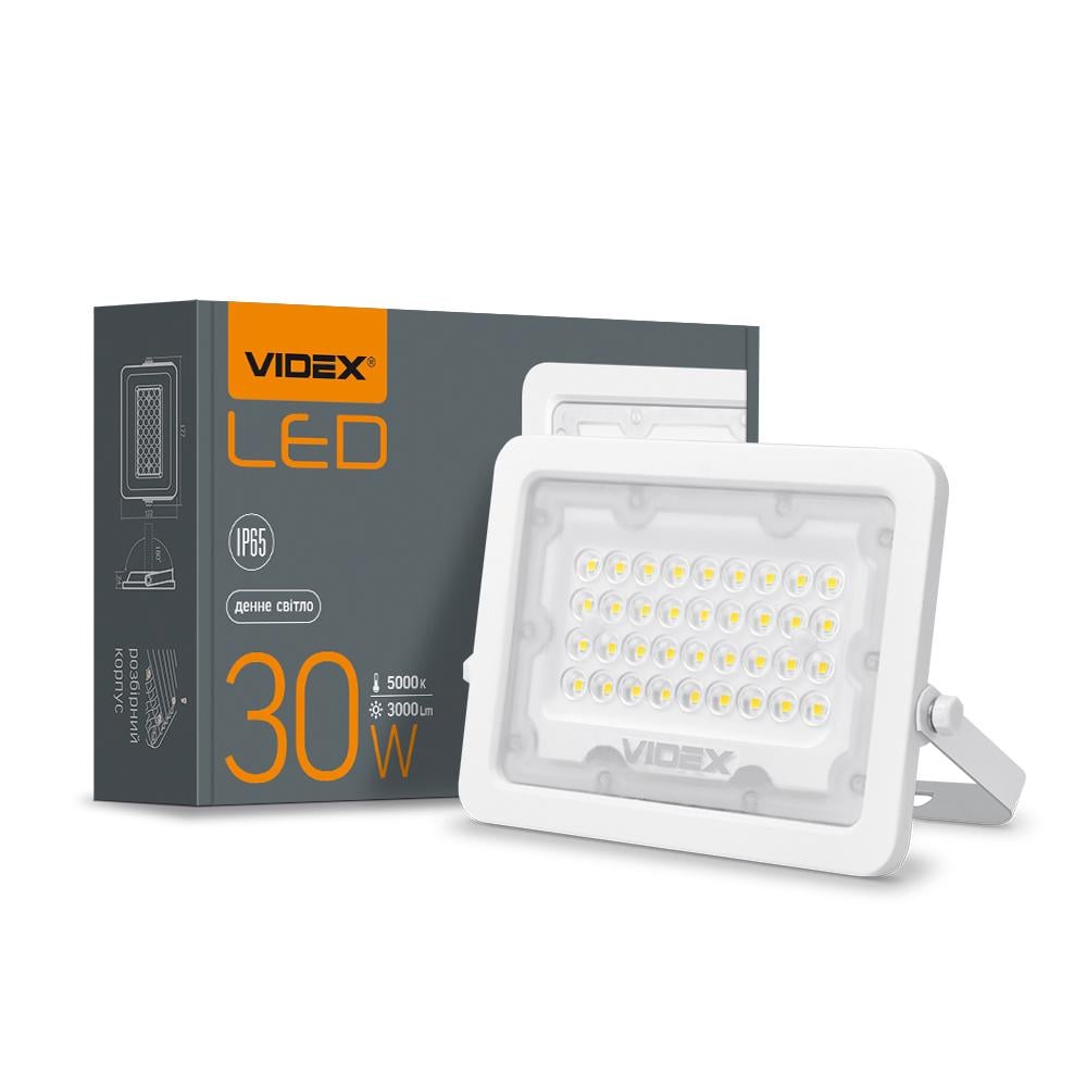 Прожектор светодиодный Videx F2e 30W 5000K (VL-F2e-305W)