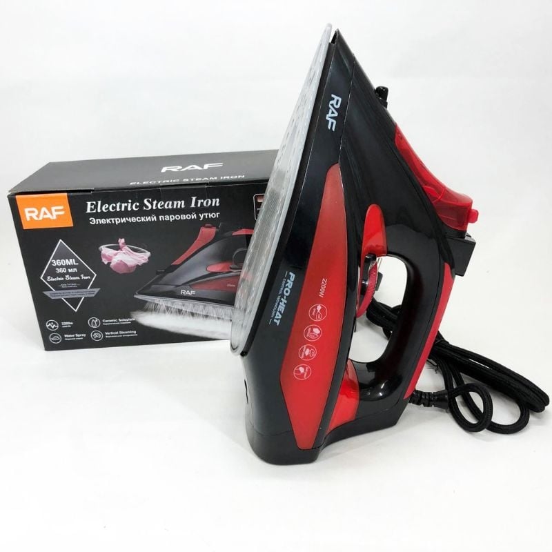 Праска RAF R.1233R керамічна підошва 2200 W (tf7116) - фото 7 Праска RAF R.1233R керамічна підошва 2200 W (tf7116) - фото 7