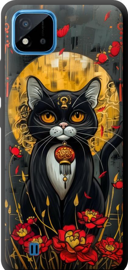 Чехол на Realme C20A China Cat (6134b-2416-42517)