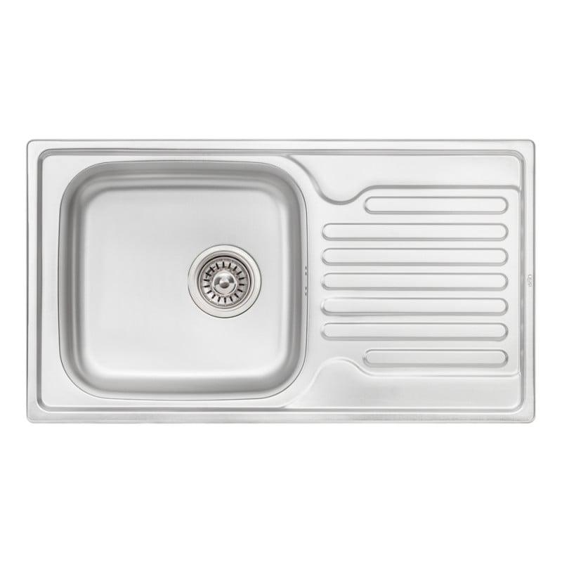 Мойка кухонная Q-tap 7843 Micro Decor 0,8 мм (QT7843MICDEC08)