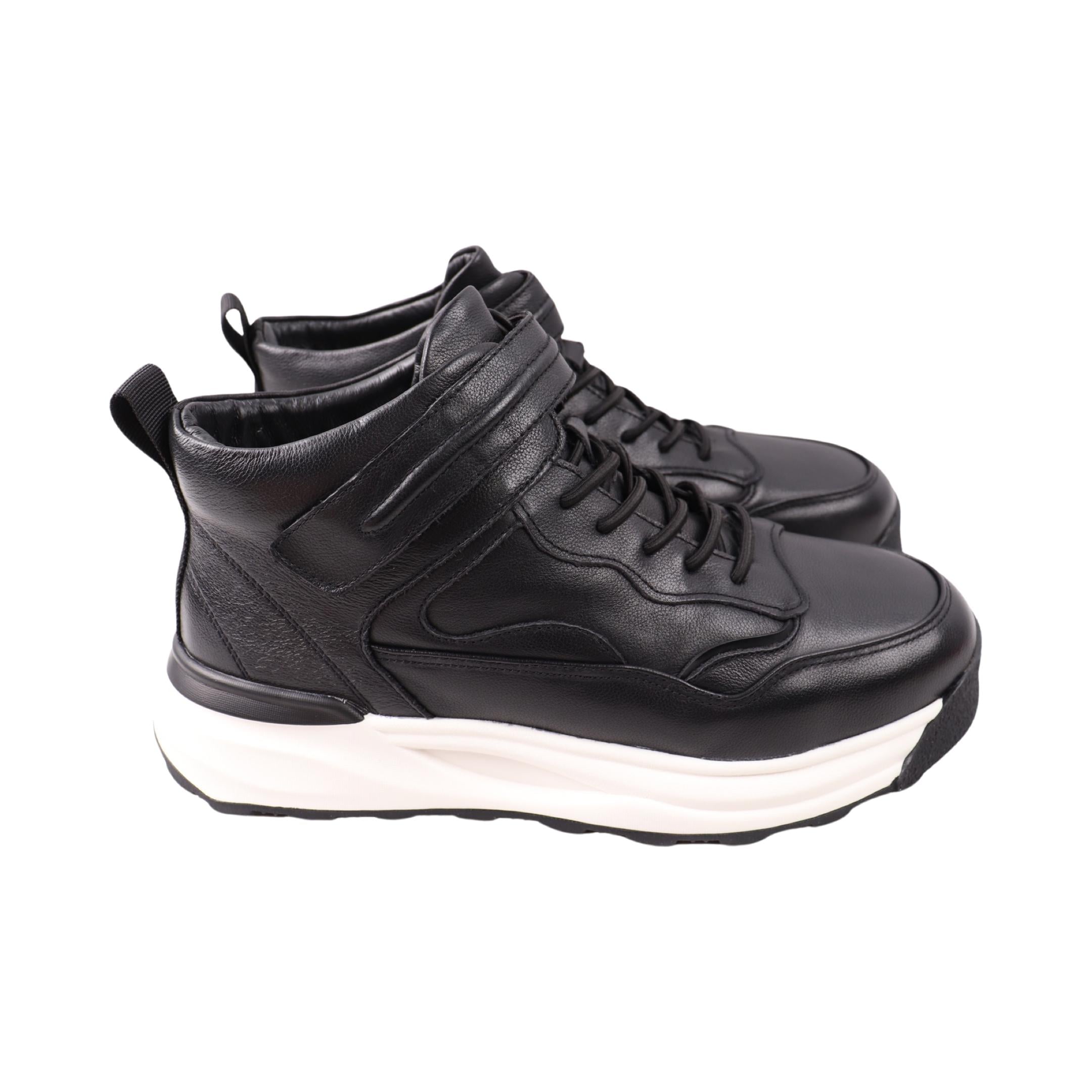 Ботинки мужские Arees 194-24ZHS р. 43 натуральная кожа Черный (29208988)