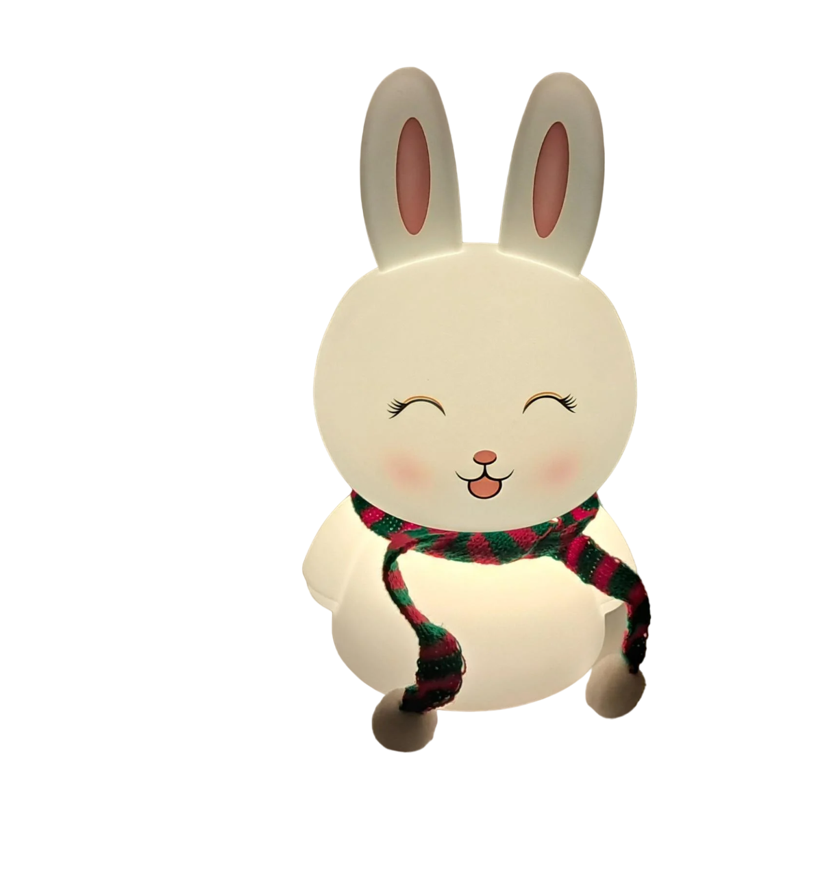 Ночник аккумуляторный силиконовый Зайчик USB LED