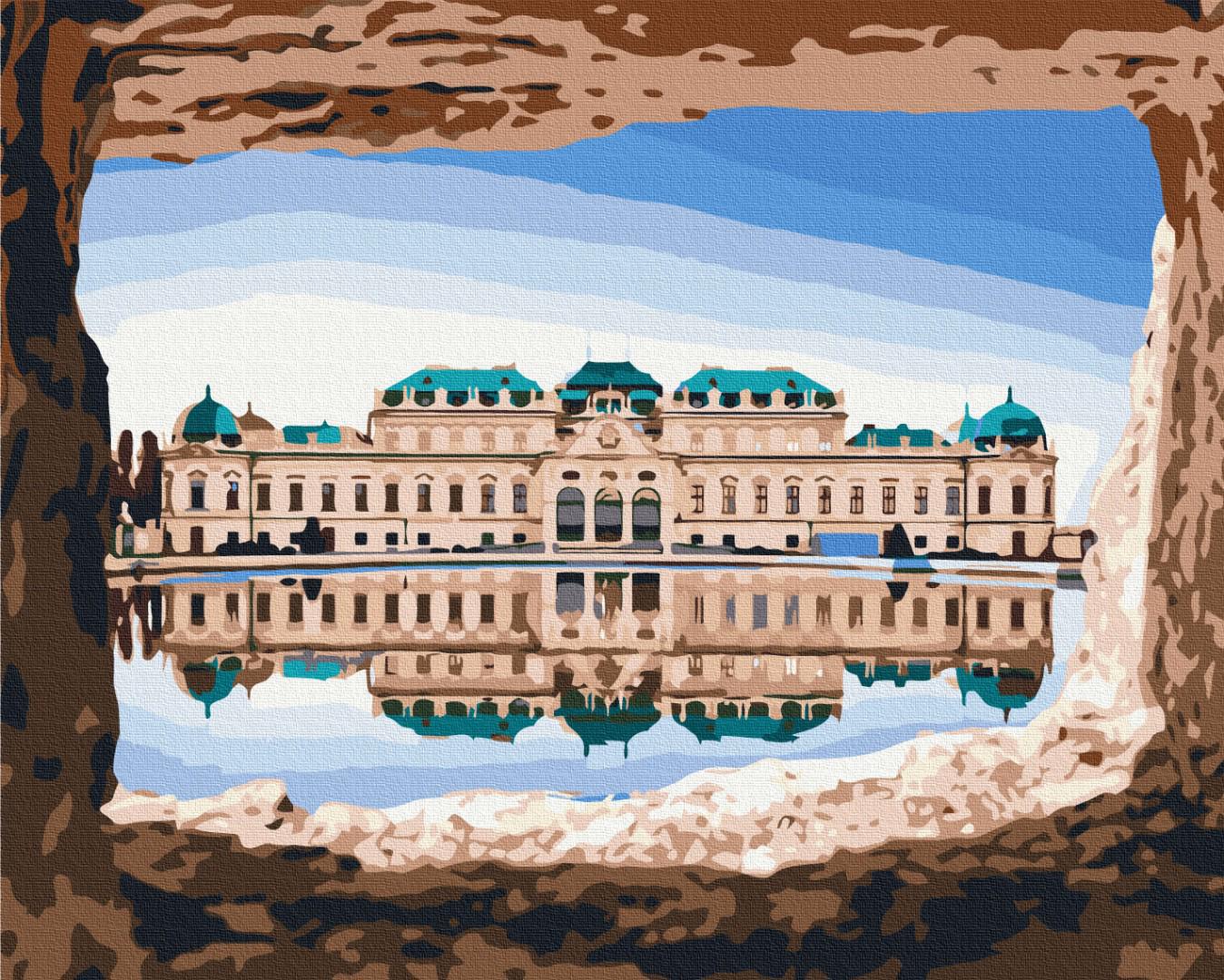 Картина за номерами Brushme Прекрасний вид на Бельведер 48x60 см (BS52811L)