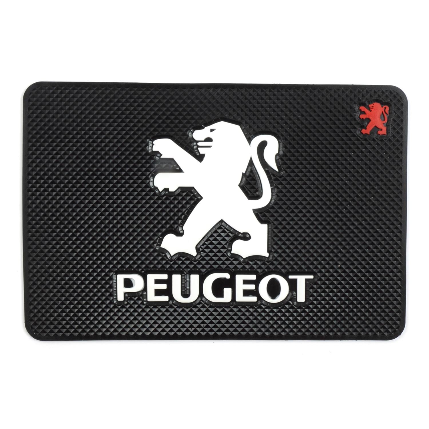 Килимок на торпеду антиковзаючий Peugeot 200x130 мм (274664)