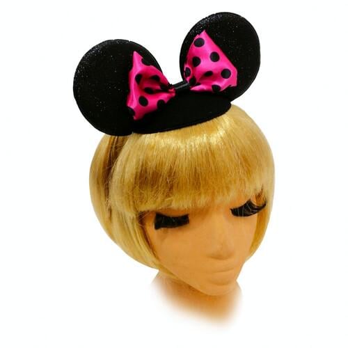 Шляпка Минни Маус на резинке Seta Decor 16-668ML Шляпка Минни Маус на резинке Seta Decor 16-668ML