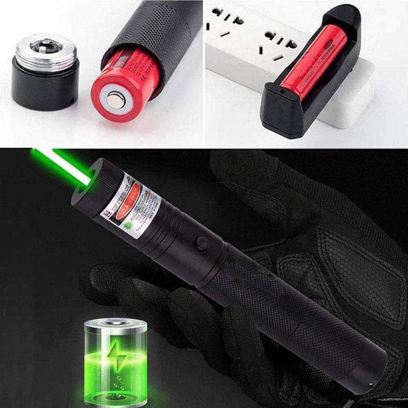 Указка лазерная Green Laser Pointer BL-303 Зеленый - фото 3