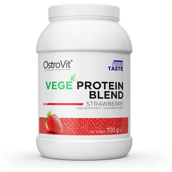 Протеин OstroVit Vege Protein Blend Strawberry 700 g