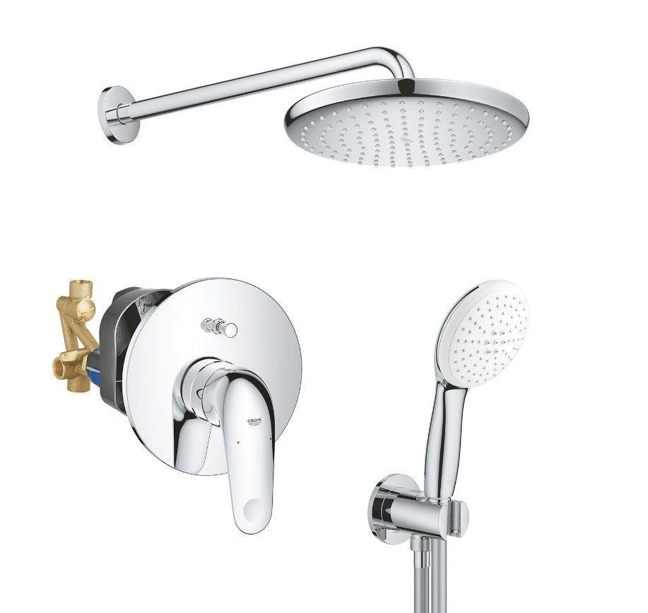 Душевая система Grohe Euroeco с Tempesta 210 (37370140)