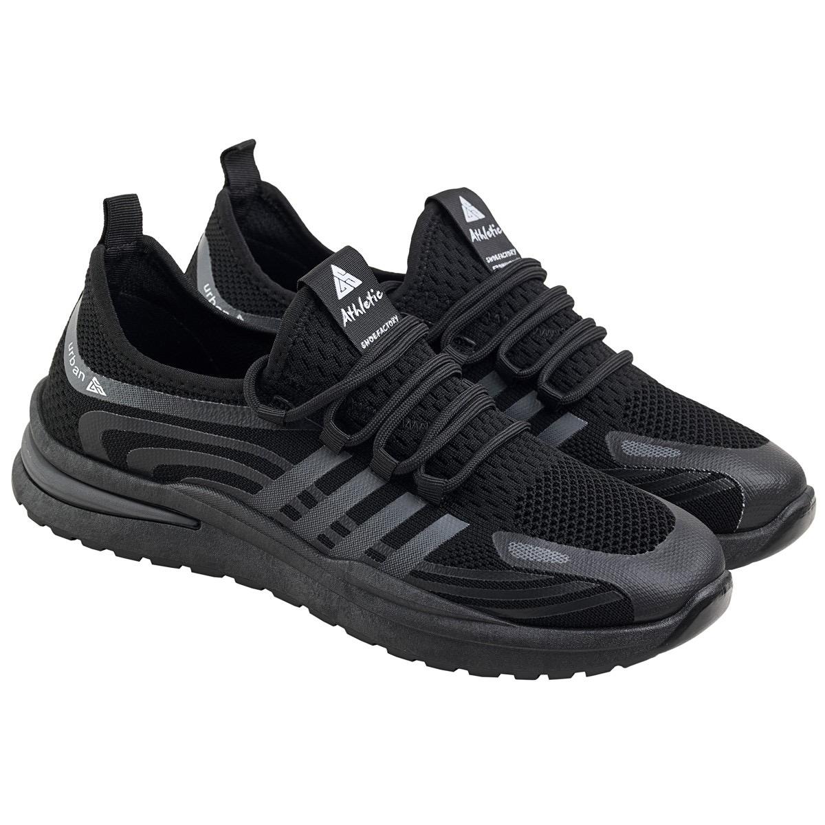 Кроссовки мужские Gipanis 5113-1 Текстиль р. 42 Черный (5113.1-2)