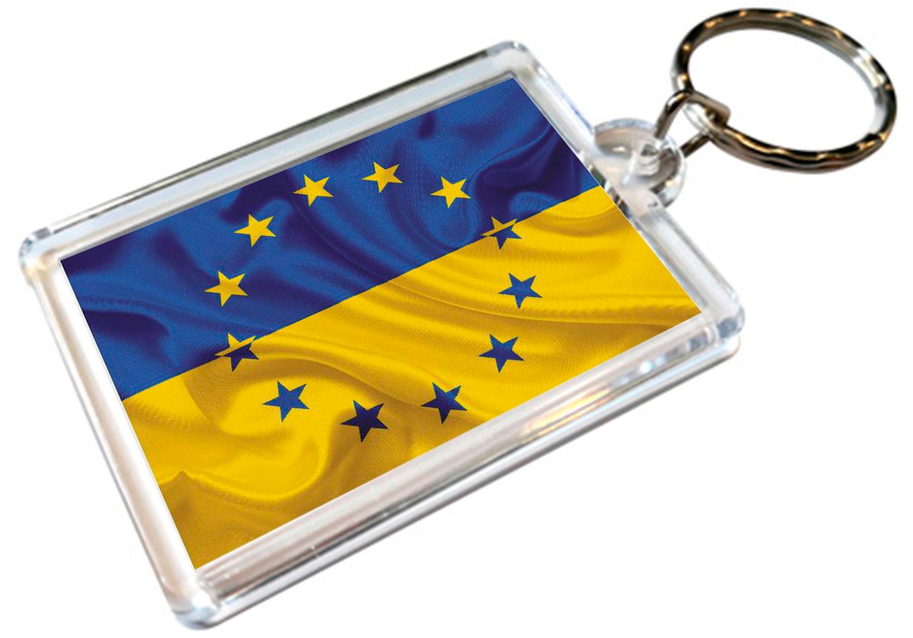 Брелки для ключей акриловые Apriori Украина 5 шт. 22 вид