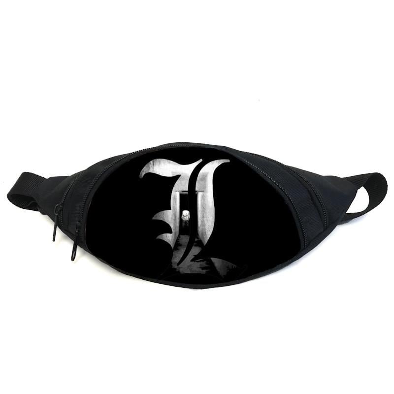 Поясна сумка-бананка Cappuchino toys Зошит смерті GB DN 01 Чорний (2087115726)