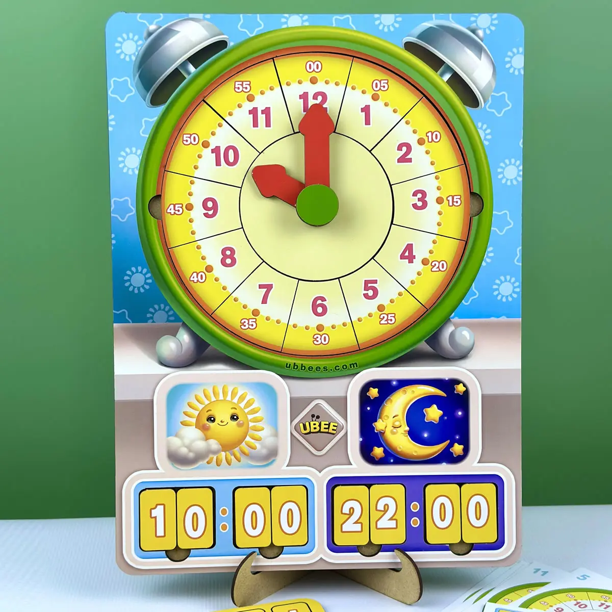 Пазл Годинник Вчимо час (2481341896) - фото 2 Пазл Годинник Вчимо час (2481341896) - фото 2