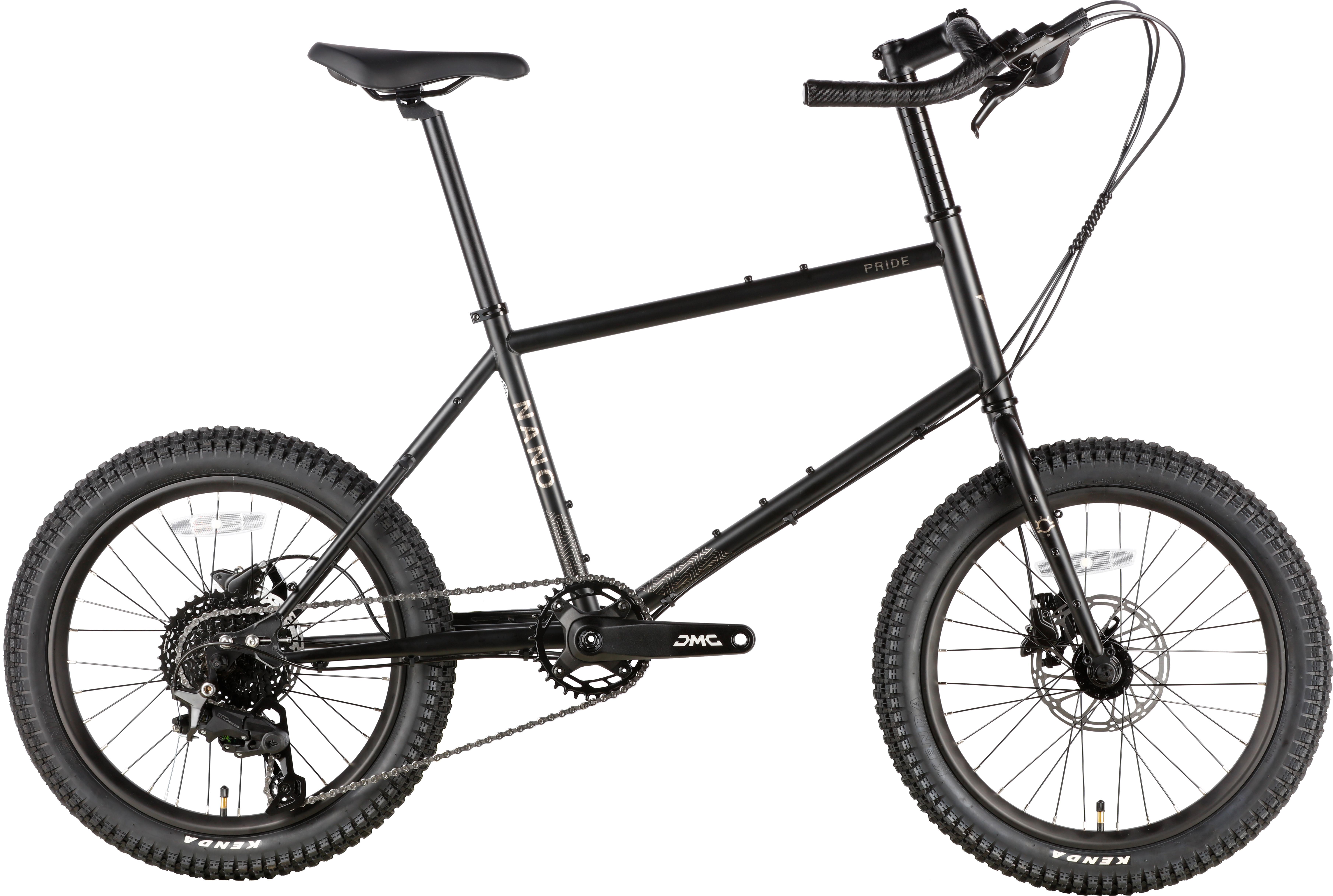 Велосипед Pride 20" NANO Черный (B6)