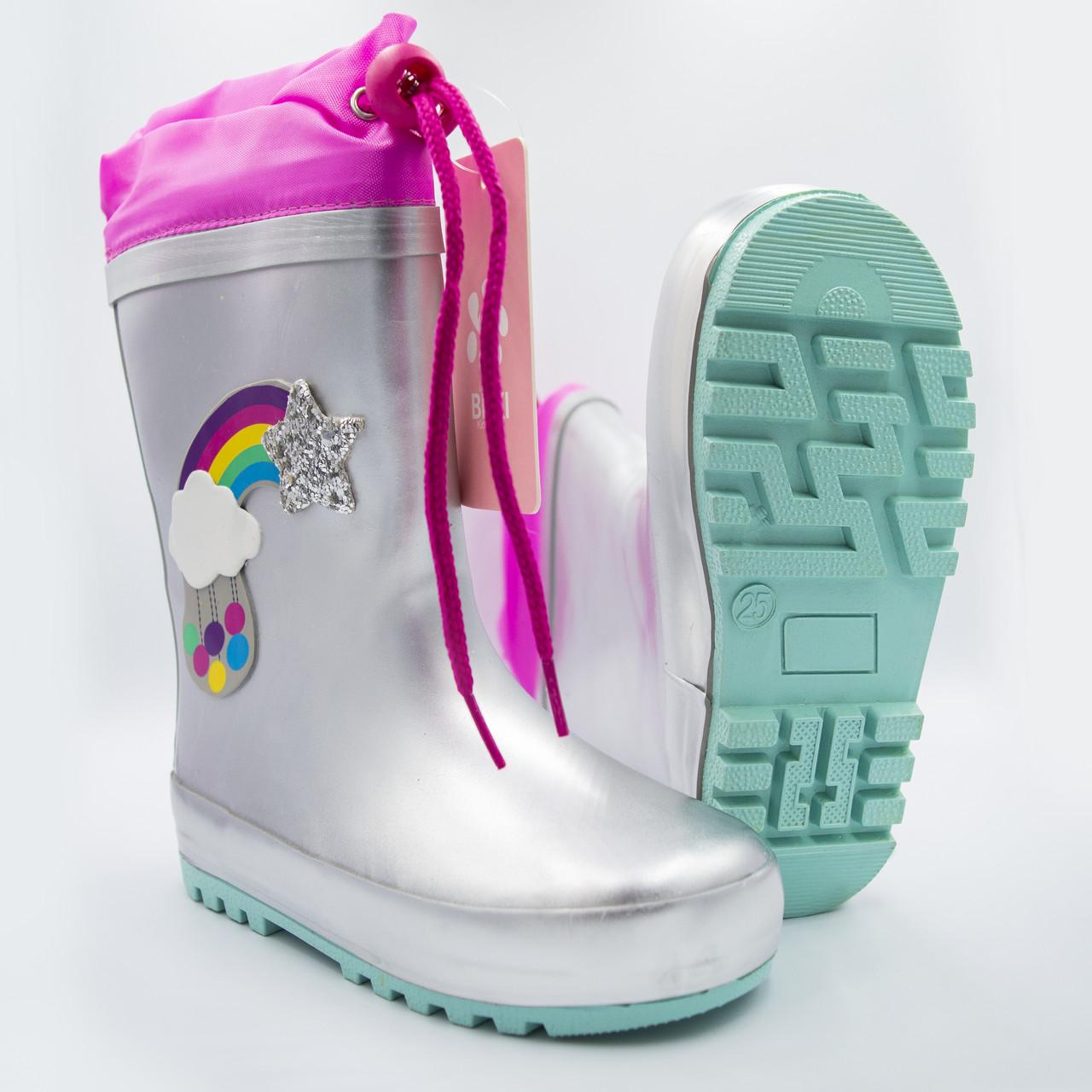 Резиновые сапоги для мальчика TOM.M MV-1235 р 28 Серебро - фото 3 Резиновые сапоги для мальчика TOM.M MV-1235 р 28 Серебро - фото 3