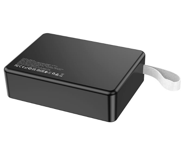 Повербанк Hoco J94 Overlord 75000 mAh 22,5W 3USB/Type-C зі швидкою зарядкою QC3.0/PD3.0 Black (000389) - фото 3