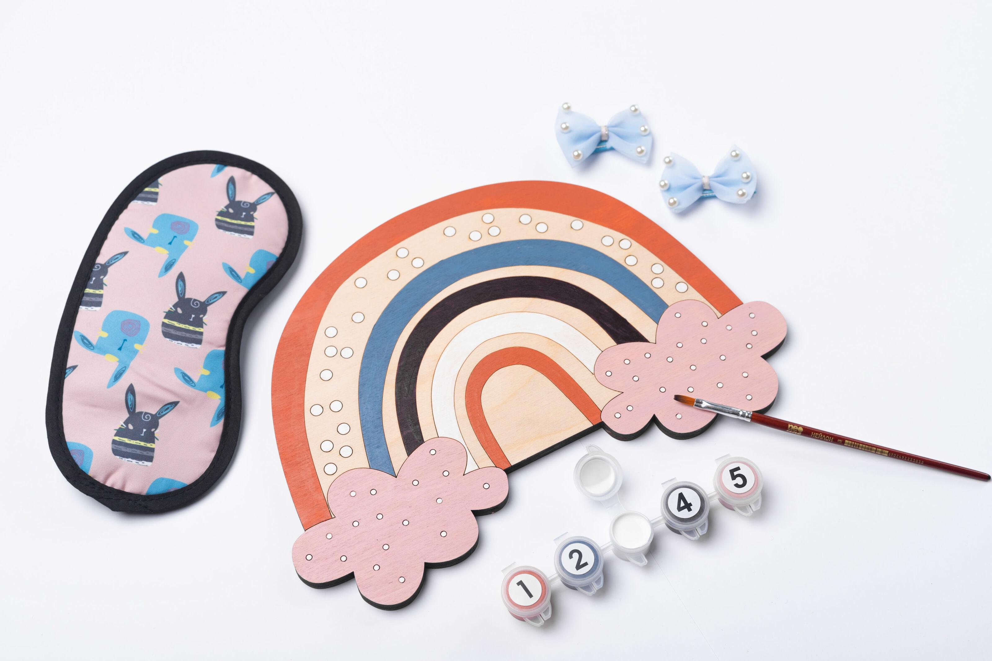 Набор деревянных панно по номерам Маленькая мечтательница (10076569) - фото 6 Набор деревянных панно по номерам Маленькая мечтательница (10076569) - фото 6