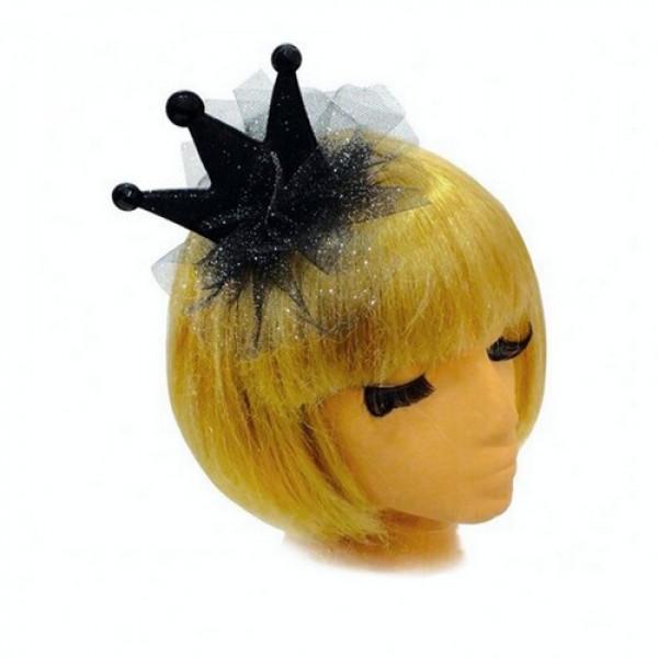 Декор на Хэллоуин Seta Корона на заколци (16-767BLK)