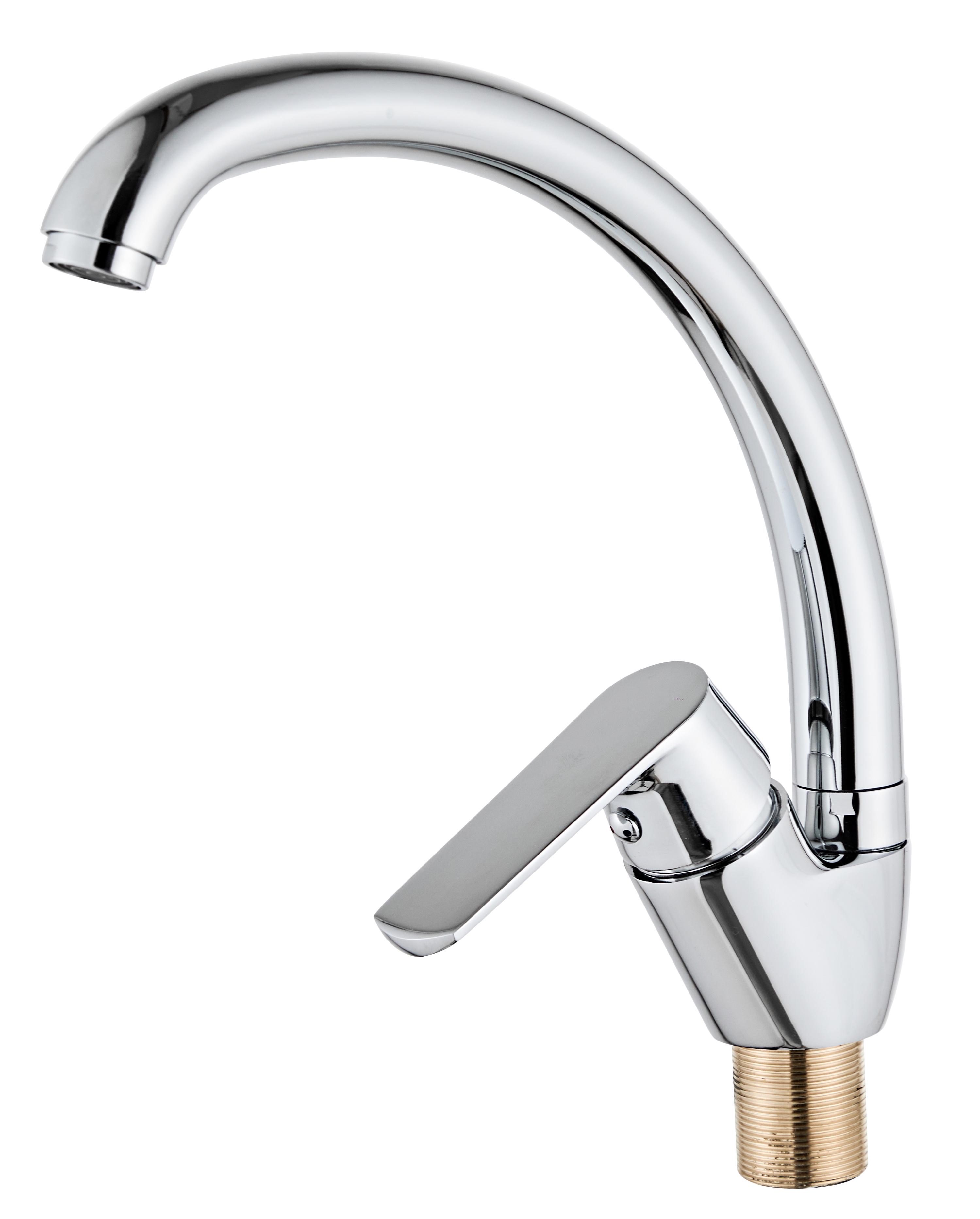 Смеситель для кухни Globus Lux Laguna GLA-0203S (000032040)