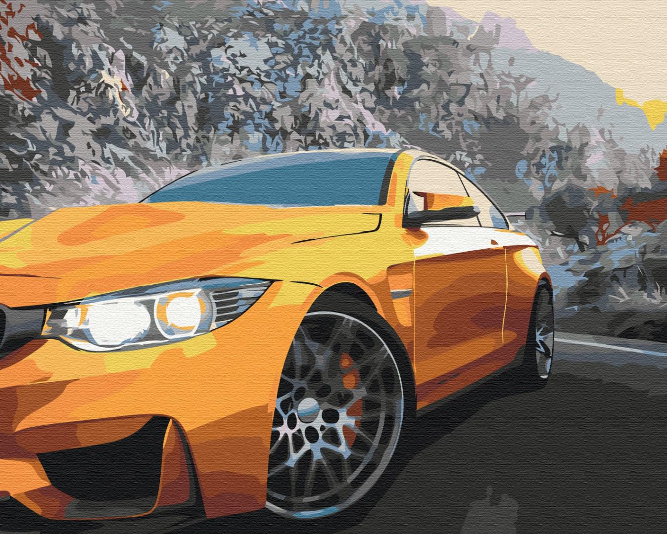 Картина по номерам Brushme Драйвовый пейзаж 40х50 см (BS53710) Картина по номерам Brushme Драйвовый пейзаж 40х50 см (BS53710)