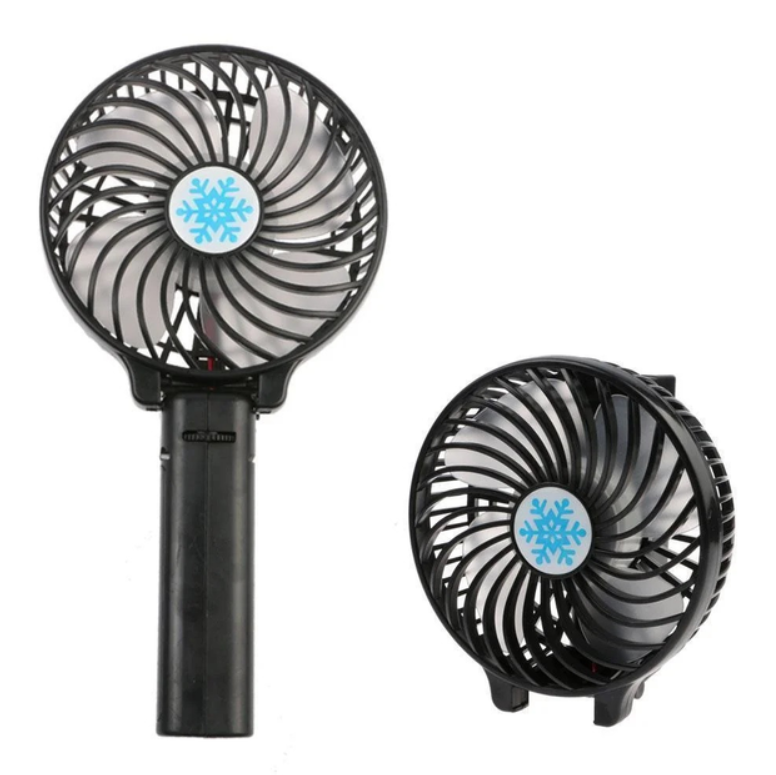 Вентилятор Handy Mini Fan з ручкою Чорний (2479515631) - фото 4 Вентилятор Handy Mini Fan з ручкою Чорний (2479515631) - фото 4