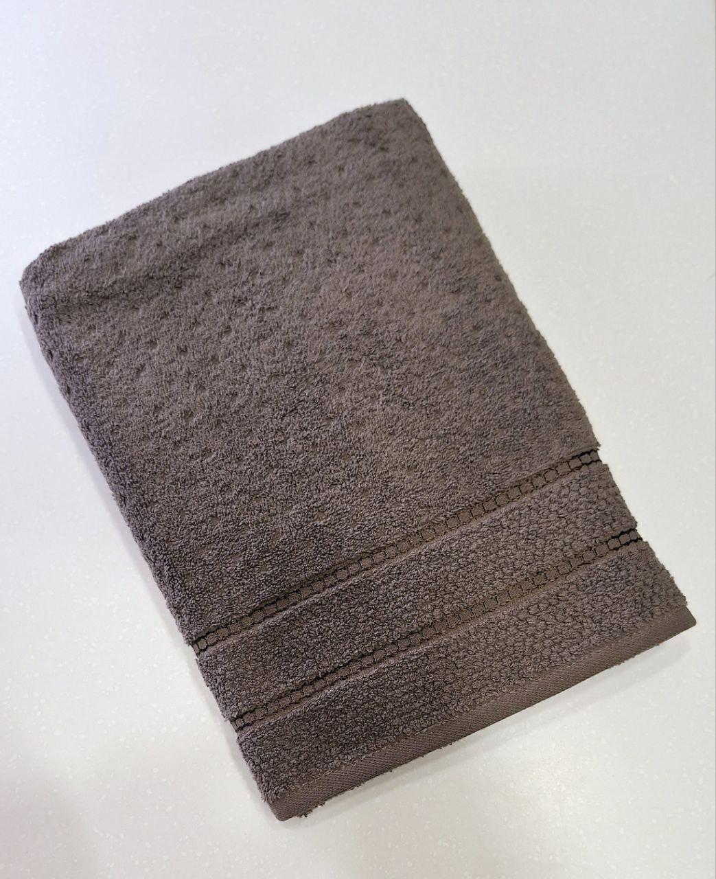 Полотенце для лица махровое Cestepe Micro Delux 70x140 см Коричневый (790)