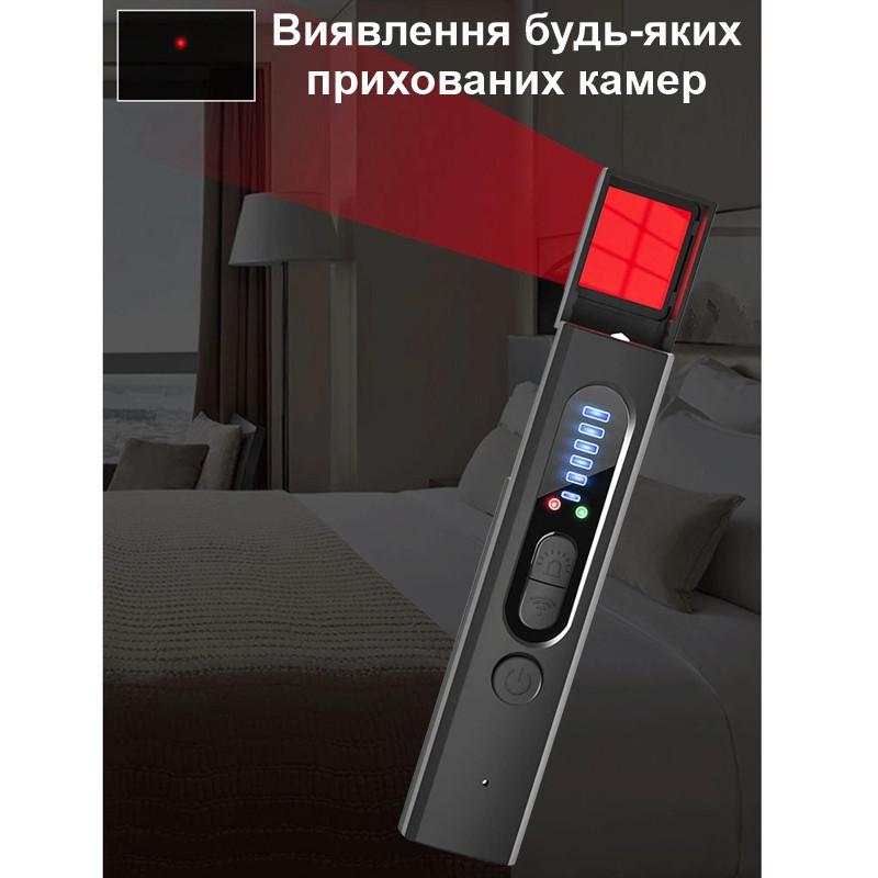 Детектор жучков/скрытых камер/магнитов Savetek X13 GS-R39 с фонариком (100967) - фото 3