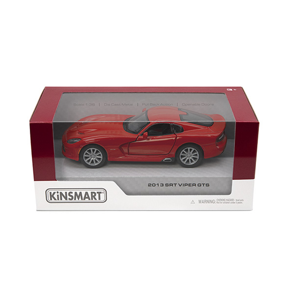 Машинка легкова Dodge SRT Viper GTS 5 металева інерційна (26092058) - фото 2 Машинка легкова Dodge SRT Viper GTS 5 металева інерційна (26092058) - фото 2