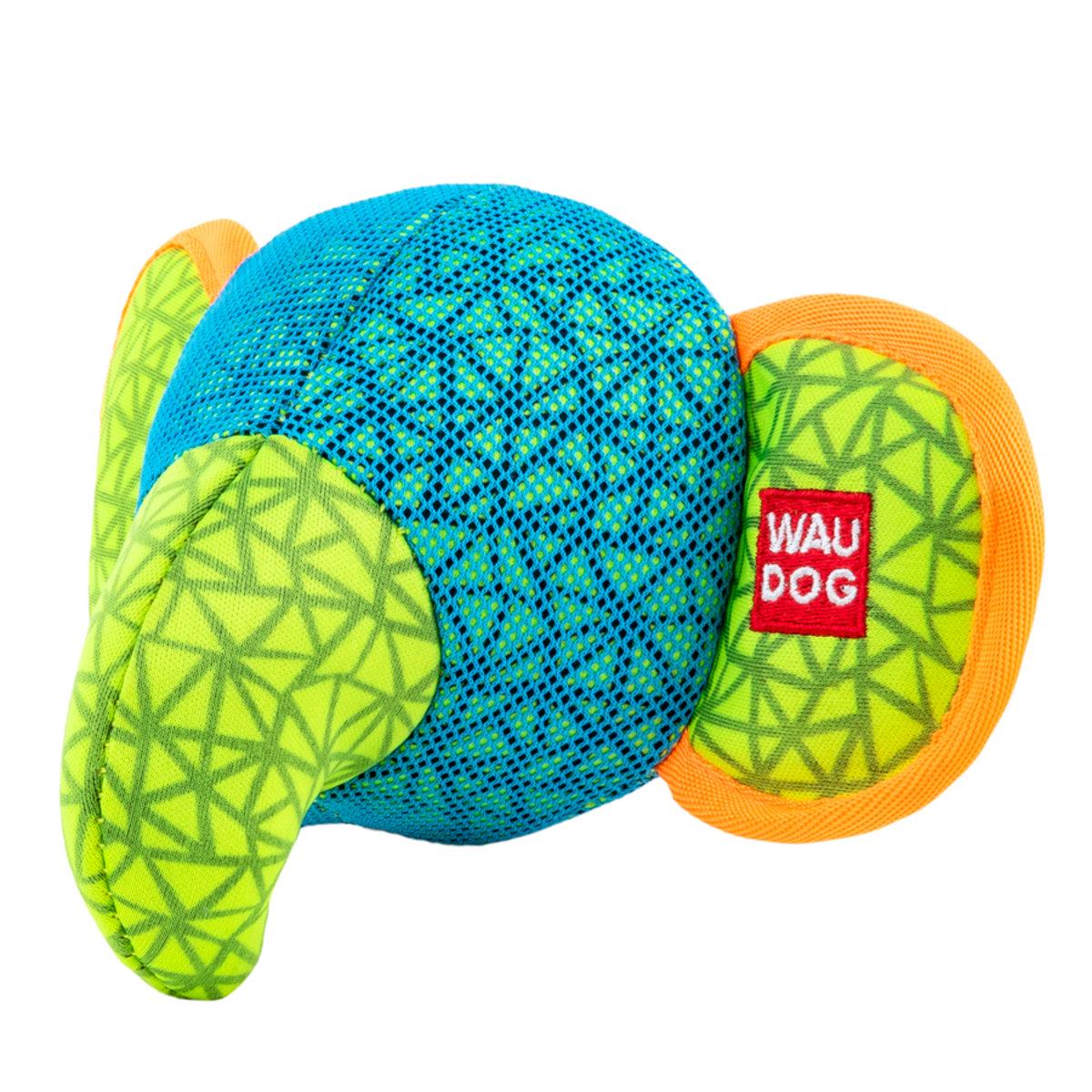 Іграшка для собак WAUDOG Fun Слон 20х14 см Блакитний (25881209) - фото 2