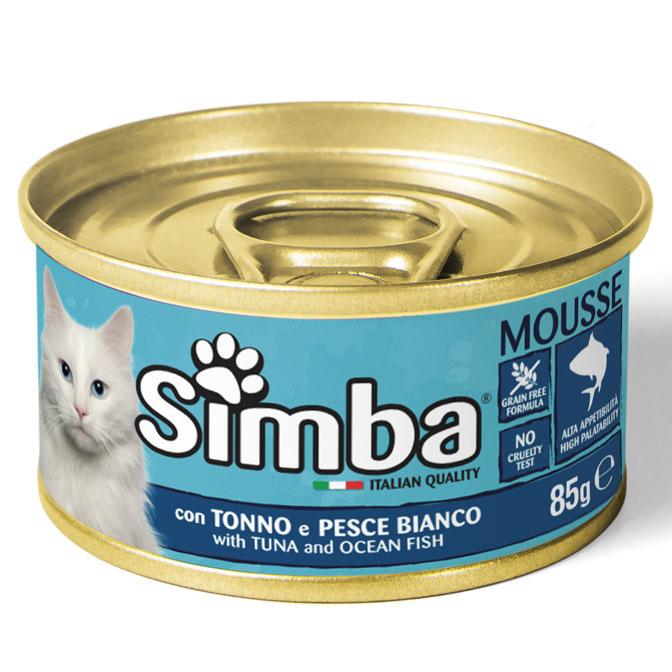 Корм для котів Simba cat Wet Тунець та океанічна риба 85 г (800947009423)