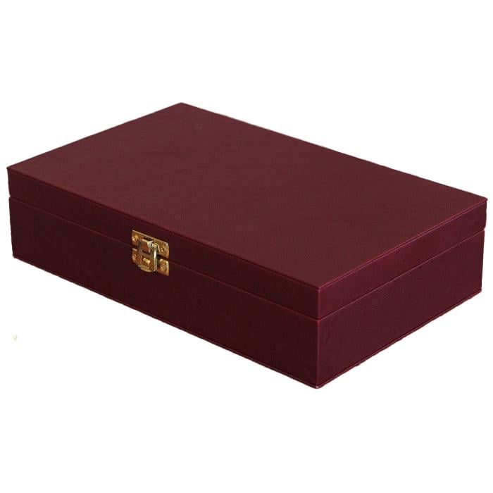 Шкатулка для ювелирных украшений Гранд Презент Бордо (603411)