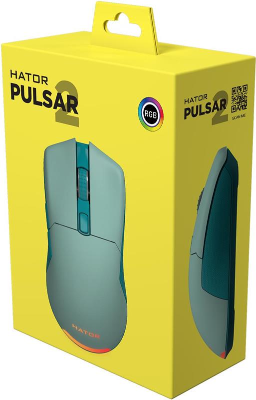 Мишка ігрова провідна Hator Pulsar 2 16000 dpi RGB Kailh Mint (629404) - фото 6 Мишка ігрова провідна Hator Pulsar 2 16000 dpi RGB Kailh Mint (629404) - фото 6
