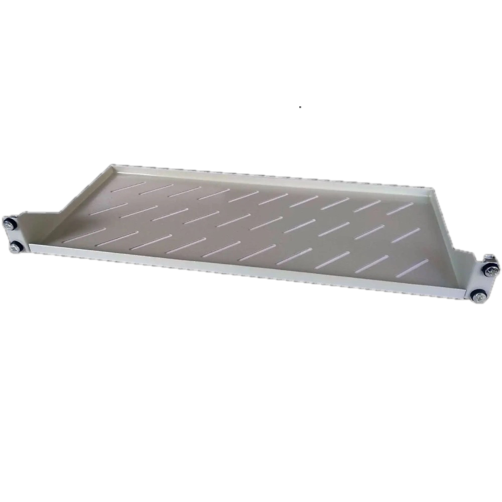 Полиця консольна металева для шаф та стійок Hypernet CS-200-1U 1U 19" 200 мм Сірий (27918505)