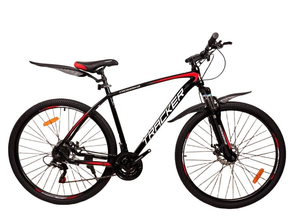 Велосипед CrossBike Tracker 29" 21" Черно-Красный