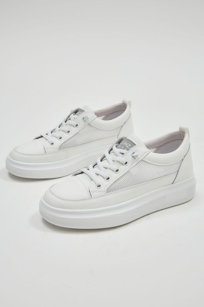 Сліпони жіночі LONZA р. 36 Білий (198897) - фото 4