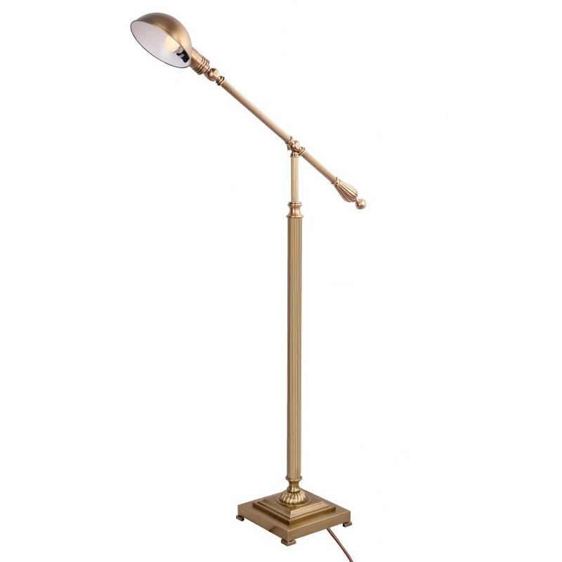 Торшер приліжковий з латуні Brille BL-187F/1 E27