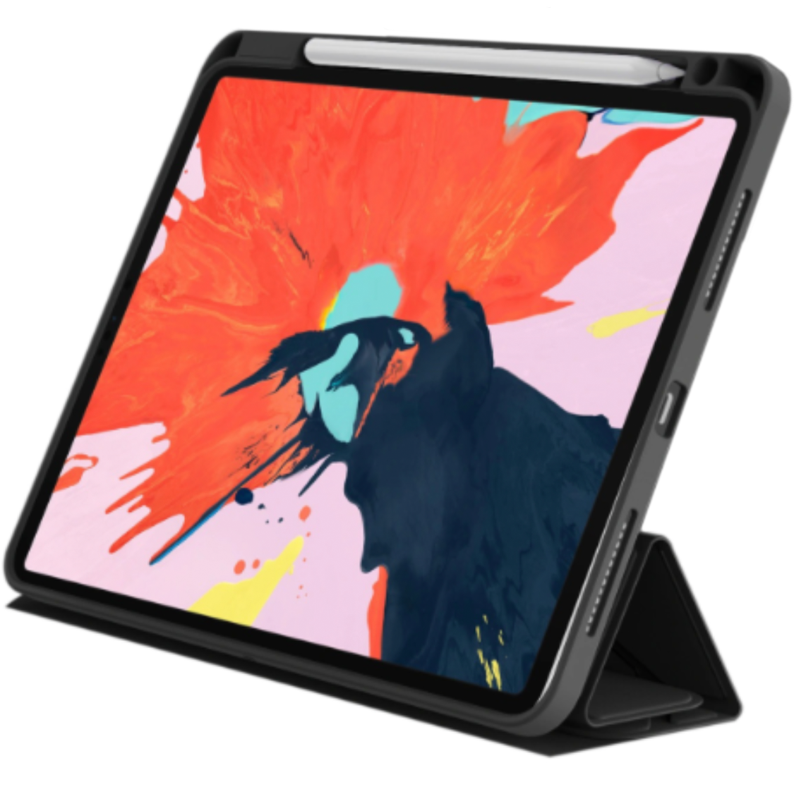 Чехол-книжка WIWU iShield Case with Pencil Slot for iPad Pro 12,9 5th Gen 2021 M1 6th Gen 2022 Black - фото 3 Чехол-книжка WIWU iShield Case with Pencil Slot for iPad Pro 12,9 5th Gen 2021 M1 6th Gen 2022 Black - фото 3