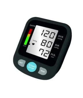 Тонометр автоматический на руку с памятью и манжетой Черный