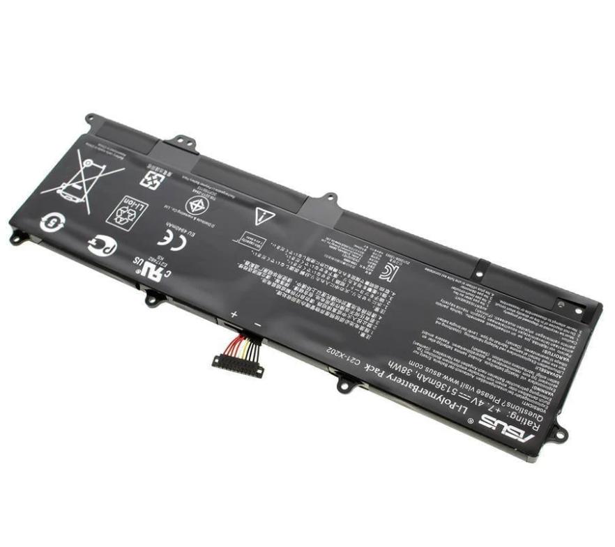 Аккумулятор для ноутбука Asus X202E 5136 mAh 7,4V (136409)