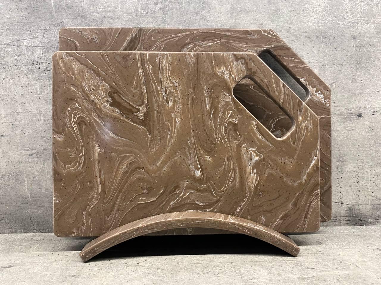 Набор кухонных досок Stormy Sea из искусственного акрилового камня 2 шт. (23855010)