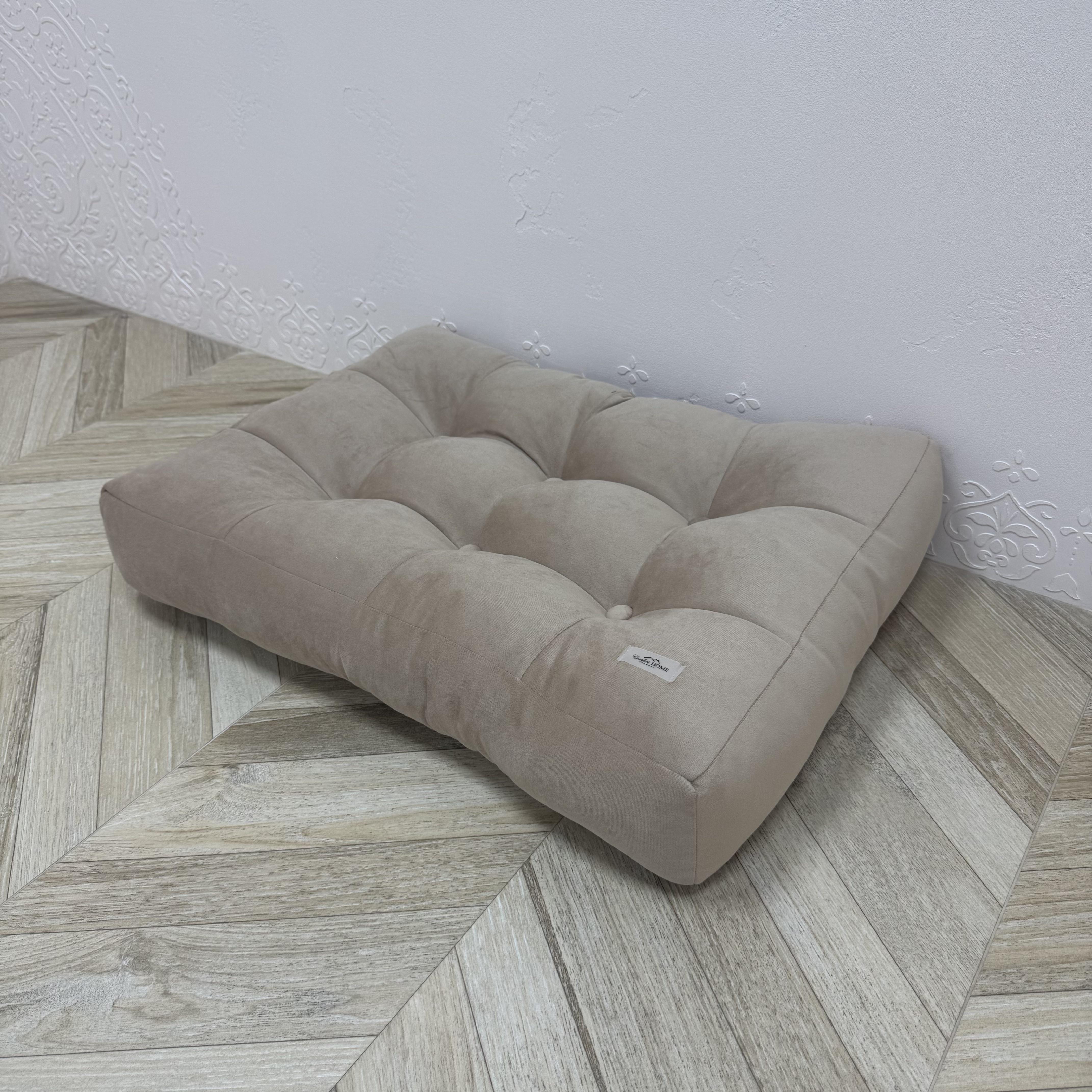 Подушка Comfort Home maxi на подоконник/каркасы/поддоны/садовая мебель велюровая 100х50х13 см