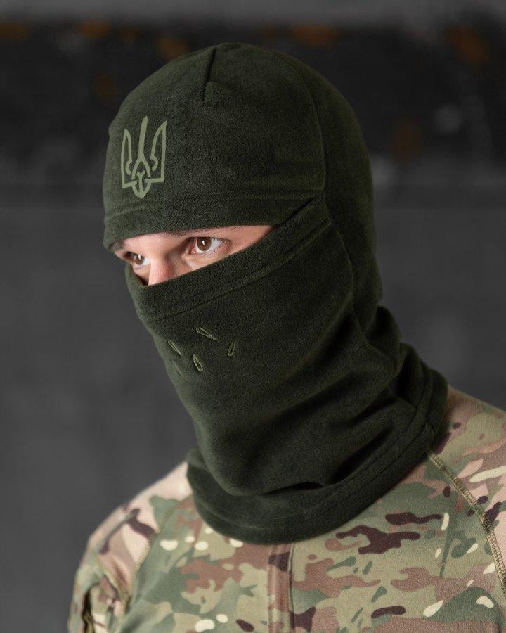 Баллаклава флисовая Герб XL Олива (ВТ7667)