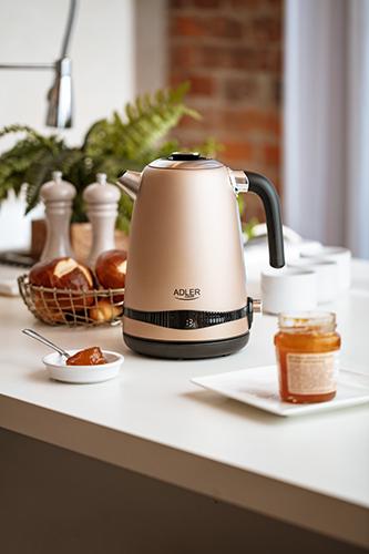 Електрочайник Adler AD 1295 з регулятором температури 1,7 л (id_641) - фото 3