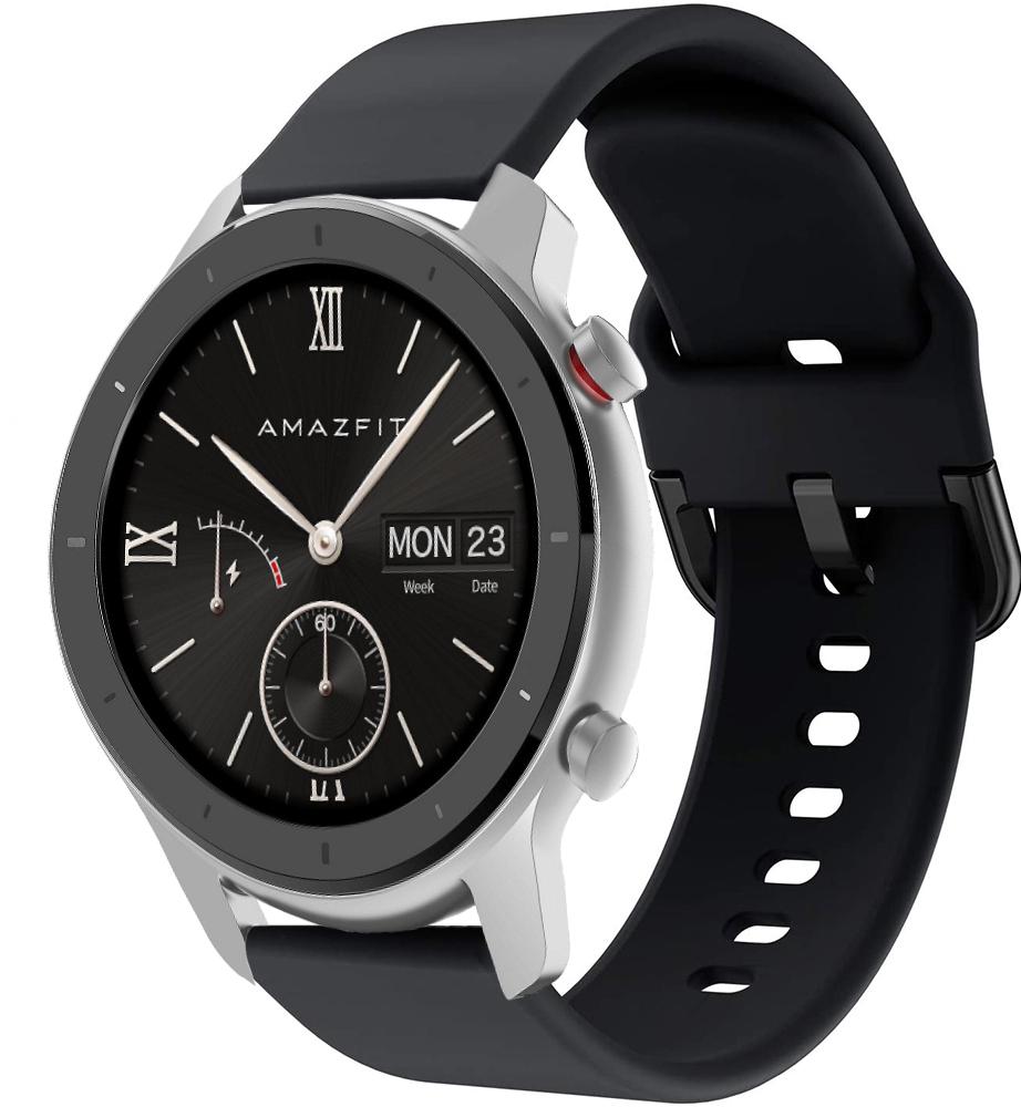 Ремешок Style для Amazfit GTR 42 мм Black (21038) - фото 1 Ремешок Style для Amazfit GTR 42 мм Black (21038) - фото 1