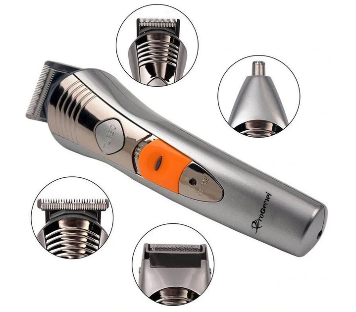 Машинка для стрижки Gemei GM-580 Pro расческа 7в1 (1982732653) - фото 4