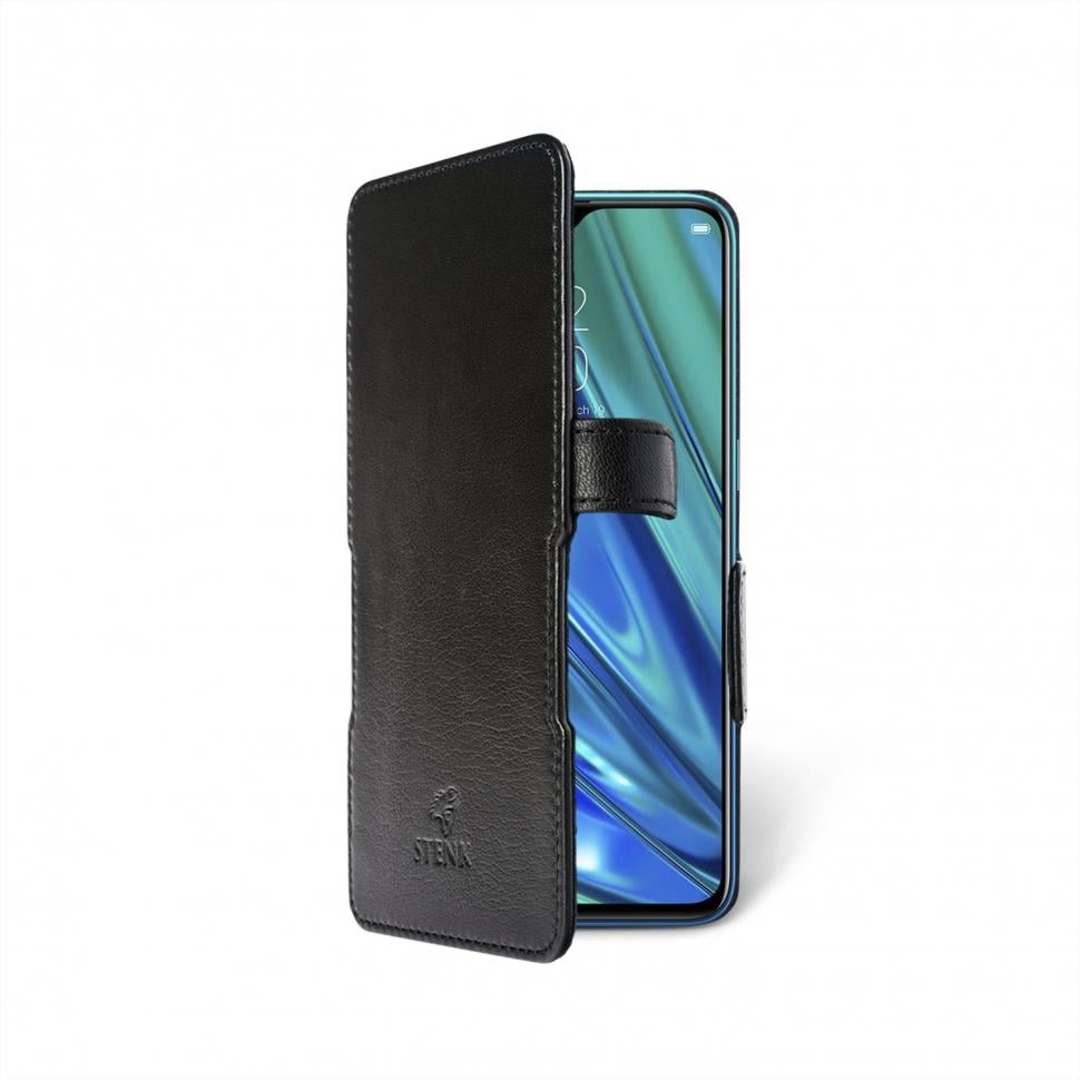 Чехол книжка Stenk Prime для Realme 5 Pro Черный (65256)