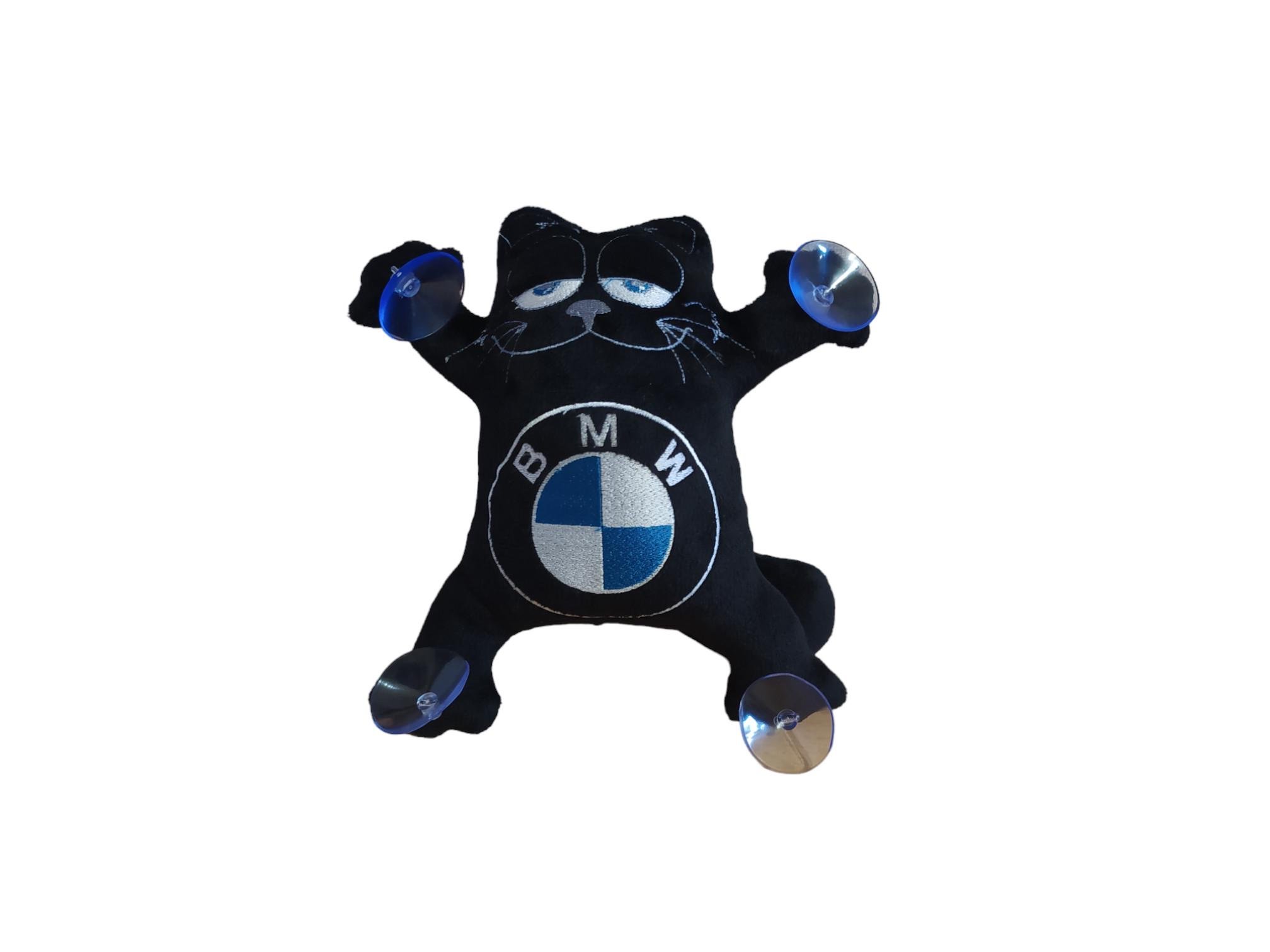 Игрушка в машину кот Саймона с вышивкой BMW Черный (01585) Игрушка в машину кот Саймона с вышивкой BMW Черный (01585)