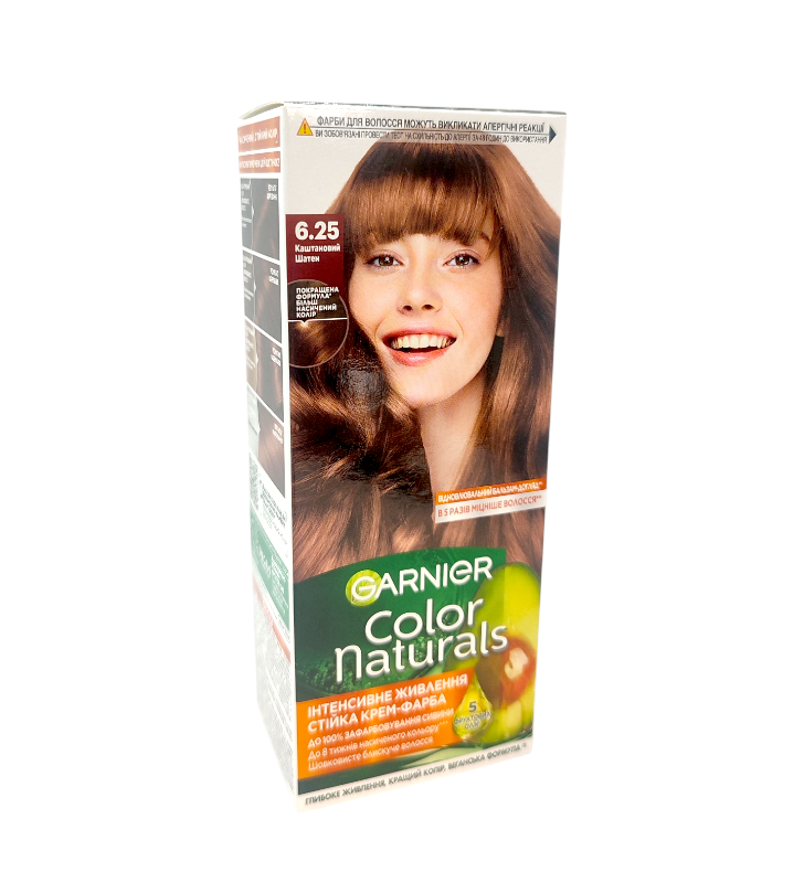 Краска для волос Garnier Color Naturals 6.25 Каштановый шатен