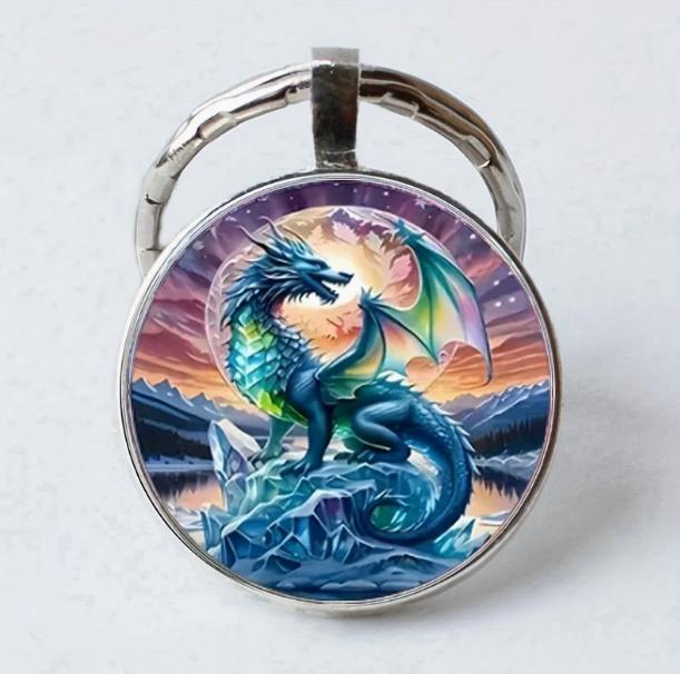 Брелок для ключей Дракон 3х6 см (EG0053-05)