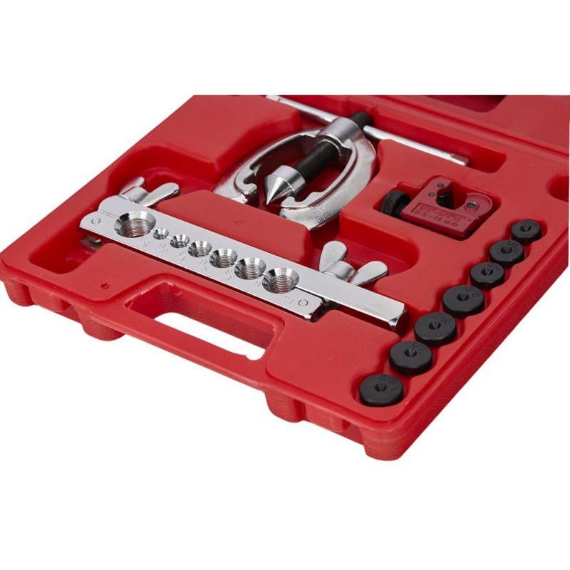 Набір для розвальцьовування гальмівних трубок Kraft&Dele KD10445 11 од. - фото 6 Набір для розвальцьовування гальмівних трубок Kraft&Dele KD10445 11 од. - фото 6